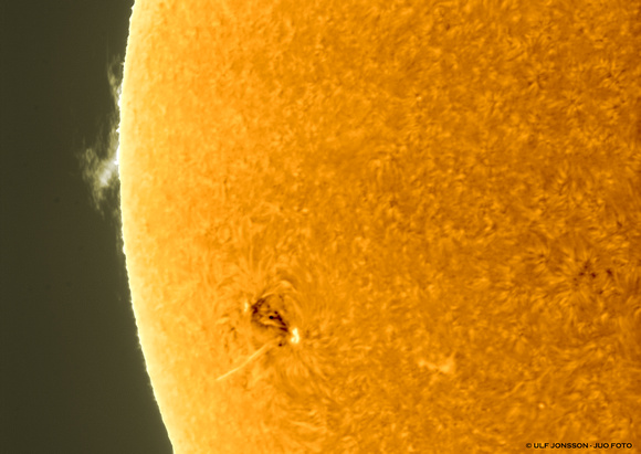 Sunspots and Flares