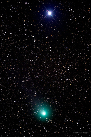 Comet C/2014 Q2 Lovejoy Ruchbah