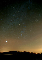 Orion in Light Pollution