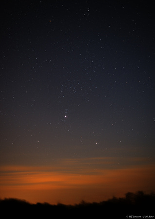 Orion after sunset
